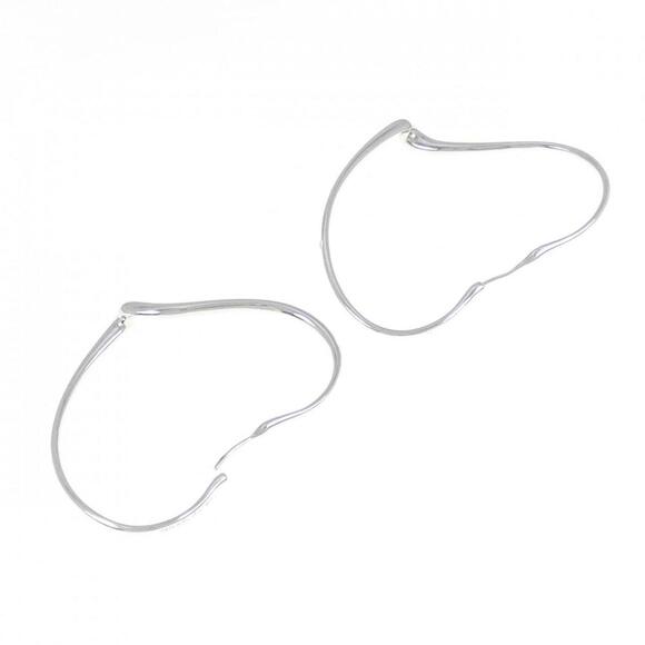 TIFFANY Authentic Silver Heart Earrings - Picture 3 of 4